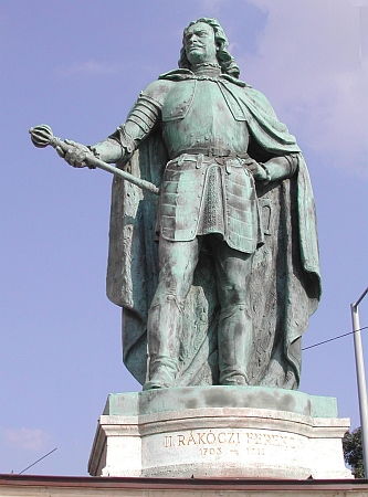II. Rákóczi Ferenc fejedelem szobra - Budapest - Hősök tere